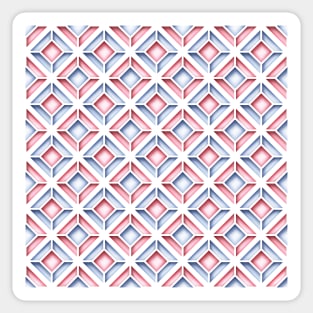 Geometric Pattern, Rhombic Motif Sticker